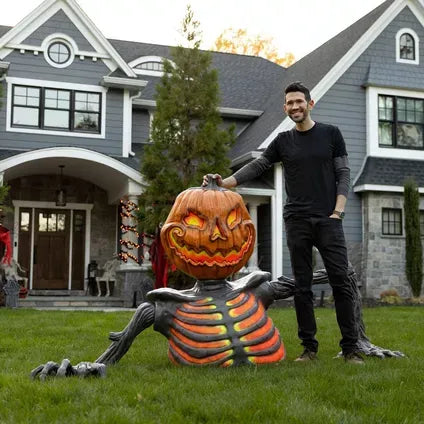 🎃Halloween Pre-Sale 80% OFF-Ground Breaking Pumpkin Skeleton